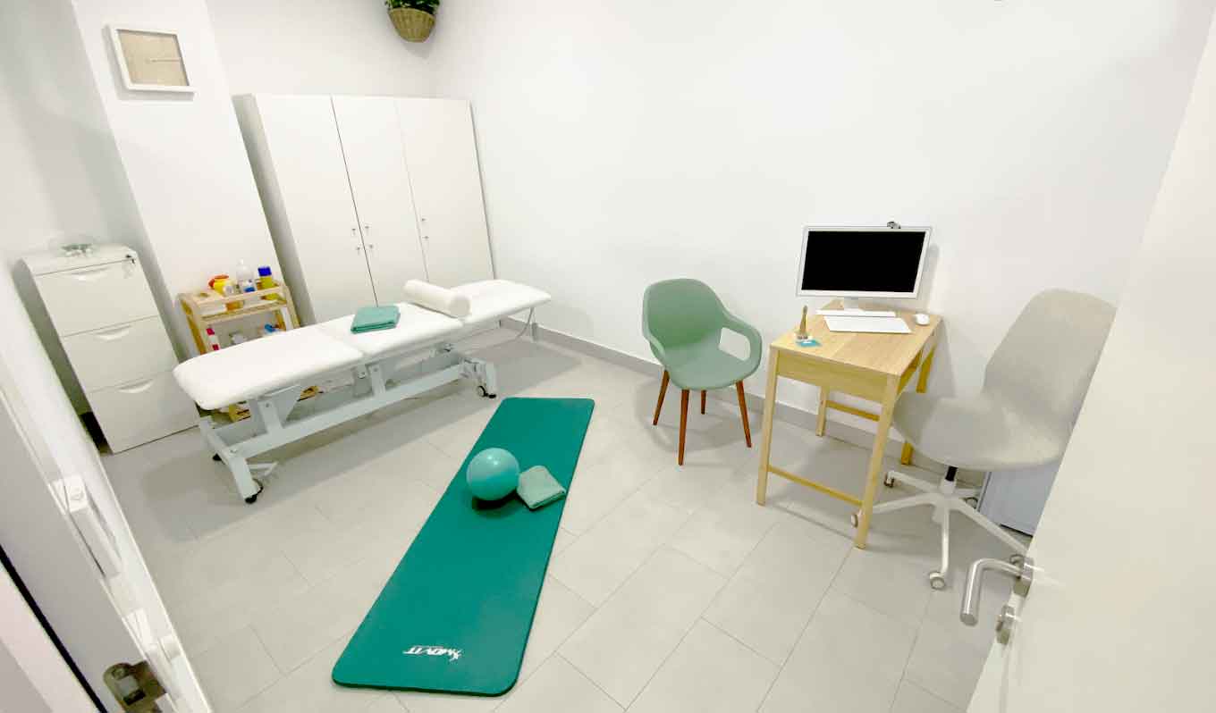 Cabina de tratamiento en Clínica RODMAN