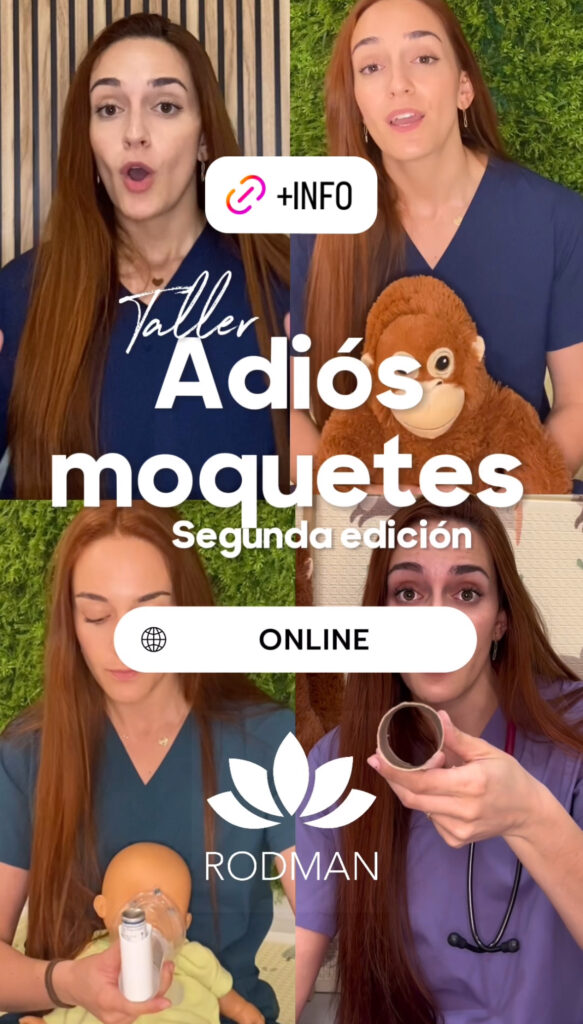 Adiós moquetes. Fisioterapia respiratoria pediátrica. Toledo