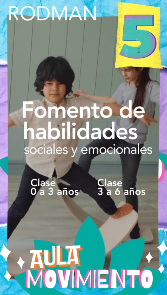 Aula movimiento. Psicomotricidad infantil. Fisioterapia pediatrica